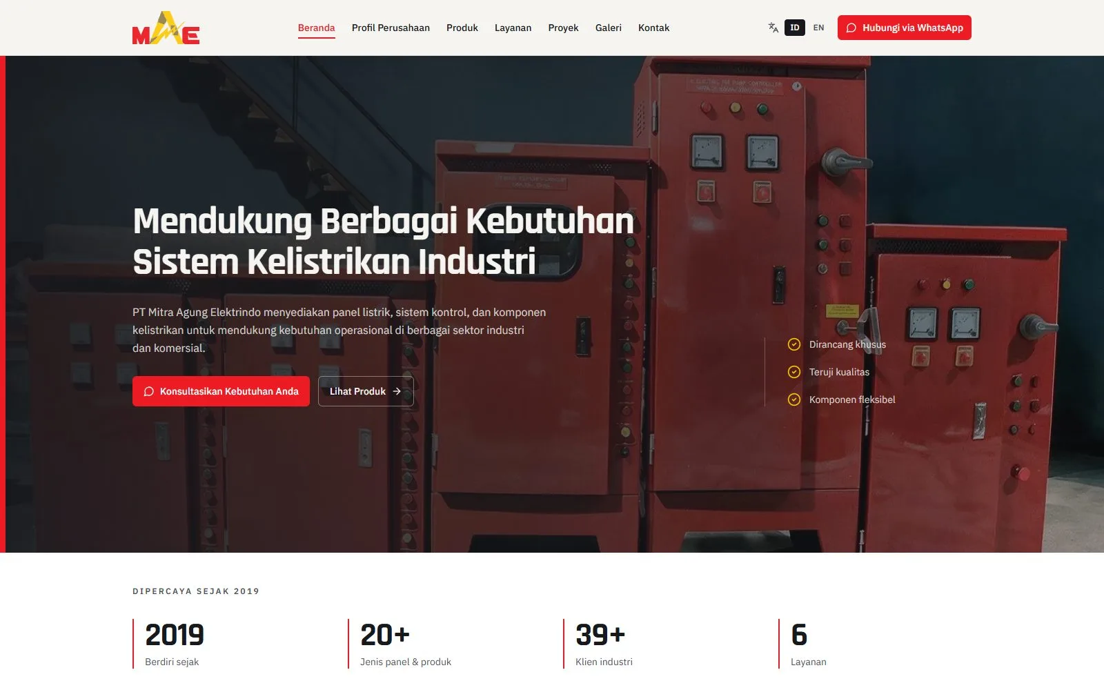 Halaman beranda