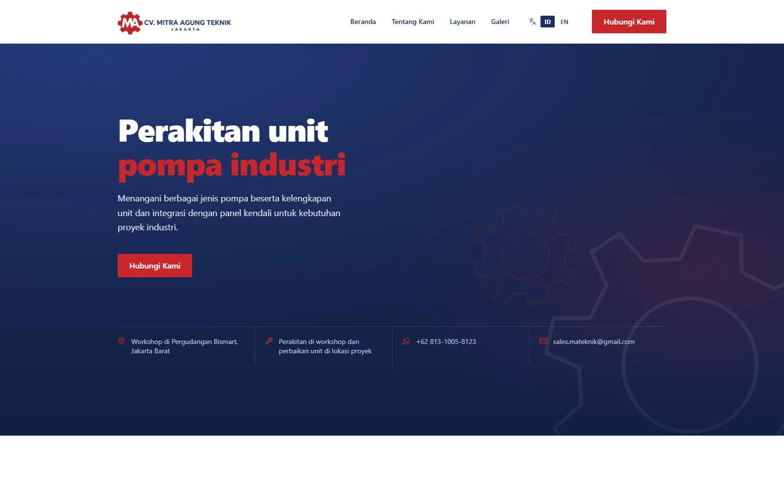 Halaman beranda